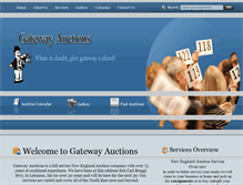 Tablet Screenshot of gatewayantiques.net